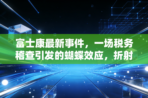 富士康最新事件，一场税务稽查引发的蝴蝶效应，折射出代工巨头的困局与转型
