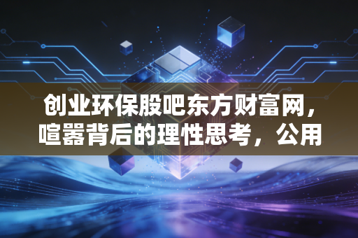 创业环保股吧东方财富网，喧嚣背后的理性思考，公用事业股还能拿吗？