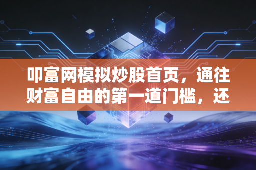 叩富网模拟炒股首页，通往财富自由的第一道门槛，还是韭菜收割前的演习场？