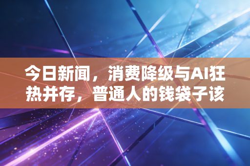 今日新闻，消费降级与AI狂热并存，普通人的钱袋子该往哪放？