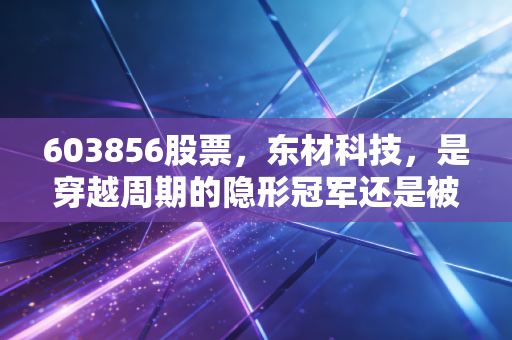 603856股票，东材科技，是穿越周期的隐形冠军还是被遗忘的化工股？