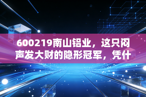 600219南山铝业，这只闷声发大财的隐形冠军，凭什么成为穿越周期的避风港？