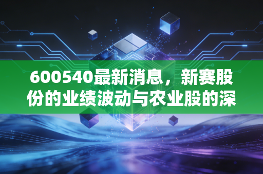 600540最新消息，新赛股份的业绩波动与农业股的深层逻辑，普通投资者该如何抉择？