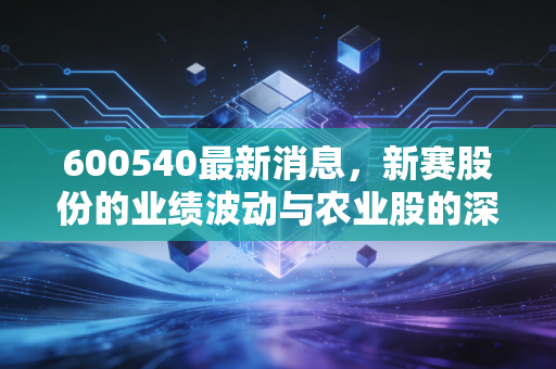 600540最新消息，新赛股份的业绩波动与农业股的深层逻辑，普通投资者该如何抉择？