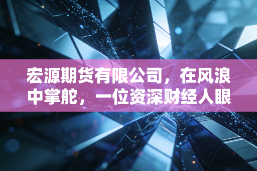 宏源期货有限公司，在风浪中掌舵，一位资深财经人眼中的期货投资与财富智慧