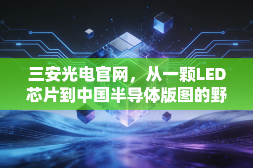 三安光电官网，从一颗LED芯片到中国半导体版图的野心与现实