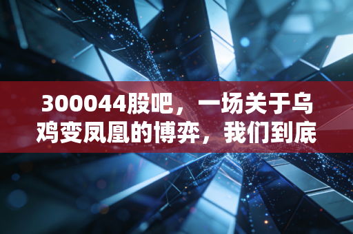 300044股吧,一场关于乌鸡变凤凰的博弈,我们到底在期待什么?