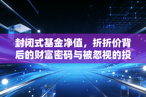封闭式基金净值,折折价背后的财富密码与被忽视的投资机会