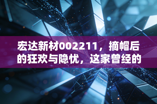 宏达新材002211，摘帽后的狂欢与隐忧，这家曾经的专网通信受害者真的走出泥潭了吗？