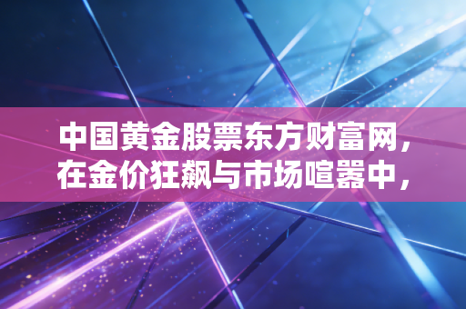 中国黄金股票东方财富网,在金价狂飙与市场喧嚣中,我们该如何守住自己的钱袋子?