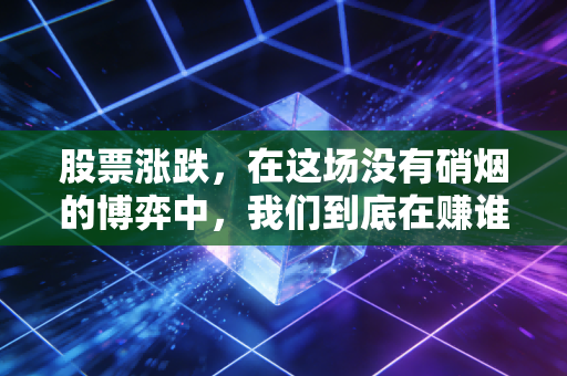 股票涨跌,在这场没有硝烟的博弈中,我们到底在赚谁的钱?
