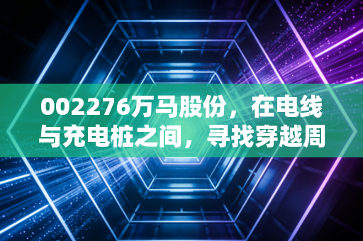 002276万马股份,在电线与充电桩之间,寻找穿越周期的稳健答案