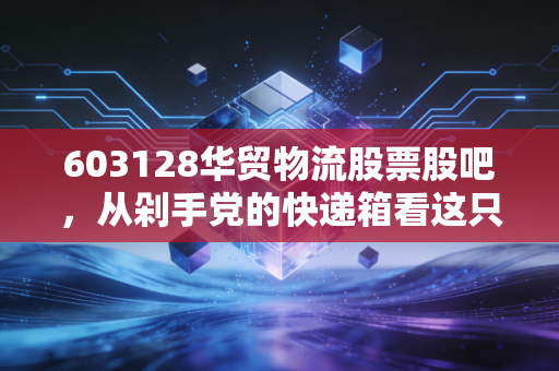 603128华贸物流股票股吧，从剁手党的快递箱看这只股的未来，是时候抄底还是该离场？