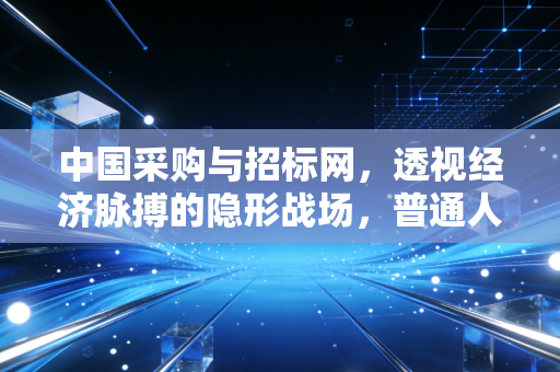 中国采购与招标网，透视经济脉搏的隐形战场，普通人眼中的公平与机遇