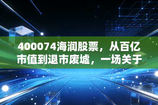 400074海润股票，从百亿市值到退市废墟，一场关于贪婪与遗忘的残酷警示