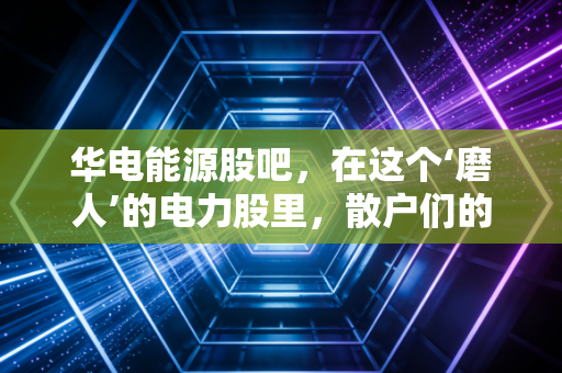 华电能源股吧,在这个‘磨人’的电力股里,散户们的爱恨情仇与未来博弈