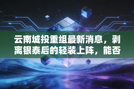 云南城投重组最新消息，剥离银泰后的轻装上阵，能否迎来涅槃重生？