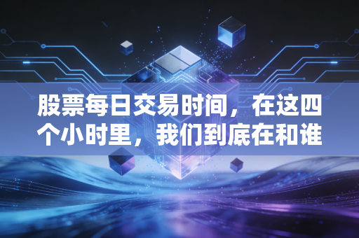 股票每日交易时间，在这四个小时里，我们到底在和谁博弈？