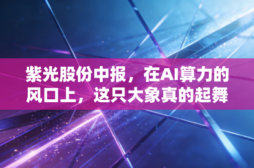紫光股份中报，在AI算力的风口上，这只大象真的起舞了吗？