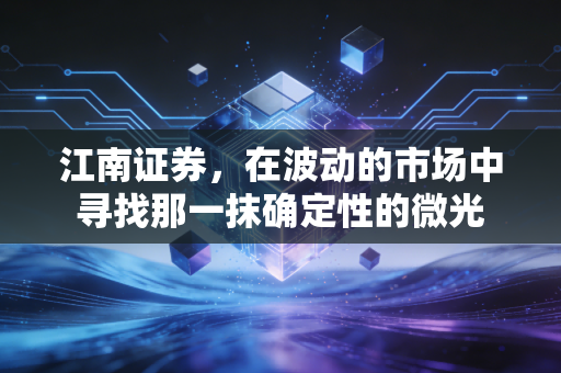 江南证券，在波动的市场中寻找那一抹确定性的微光