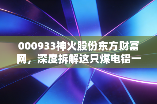 000933神火股份东方财富网，深度拆解这只煤电铝一体化龙头，是周期陷阱还是价值洼地？