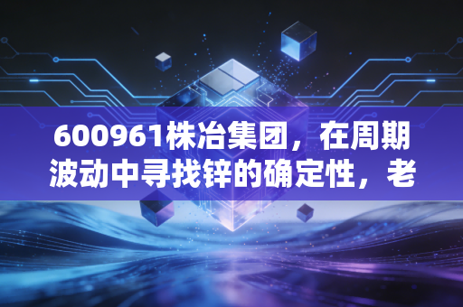 600961株冶集团，在周期波动中寻找锌的确定性，老牌国企的底色与突围