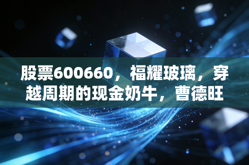 股票600660，福耀玻璃，穿越周期的现金奶牛，曹德旺的底气与你的底气