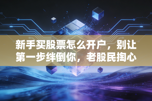 新手买股票怎么开户，别让第一步绊倒你，老股民掏心窝子的实战指南
