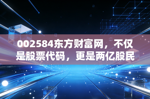 002584东方财富网,不仅是股票代码,更是两亿股民的情绪晴雨表