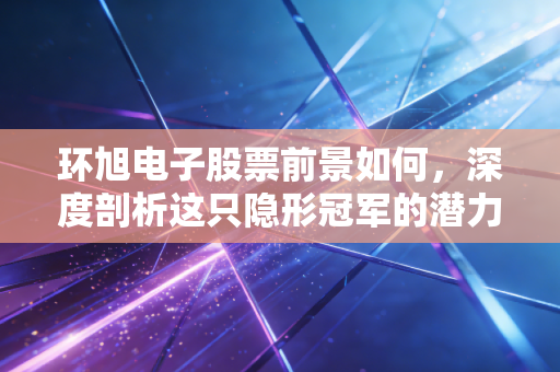 环旭电子股票前景如何，深度剖析这只隐形冠军的潜力与风险