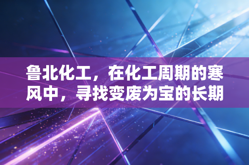 鲁北化工，在化工周期的寒风中，寻找变废为宝的长期主义答案