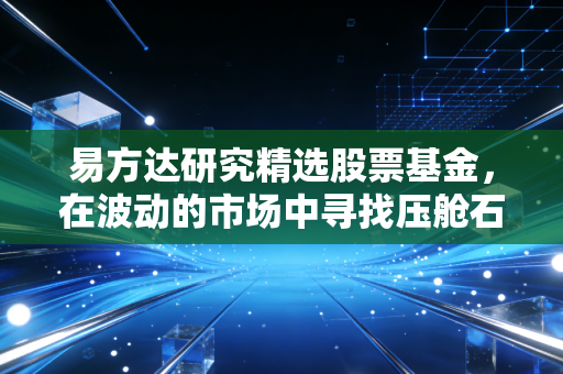 易方达研究精选股票基金,在波动的市场中寻找压舱石,这只基金值得你长期托付吗?