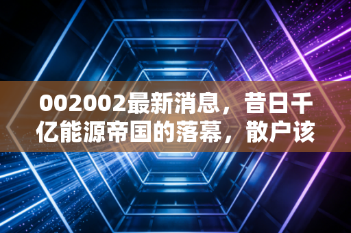 002002最新消息，昔日千亿能源帝国的落幕，散户该如何避开华信式悲剧？