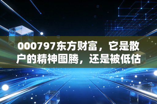 000797东方财富，它是散户的精神图腾，还是被低估的金融科技巨兽？