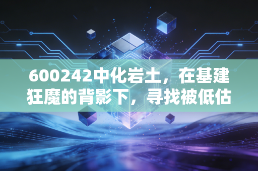600242中化岩土,在基建狂魔的背影下,寻找被低估的硬骨头生意