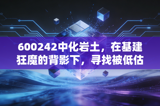 600242中化岩土，在基建狂魔的背影下，寻找被低估的硬骨头生意
