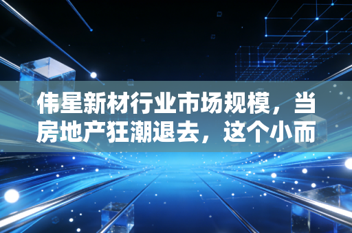 伟星新材行业市场规模，当房地产狂潮退去，这个小而美的生意还能长多大？