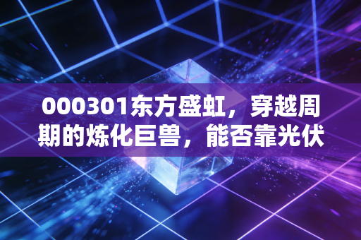 000301东方盛虹，穿越周期的炼化巨兽，能否靠光伏材料撕开一道曙光？