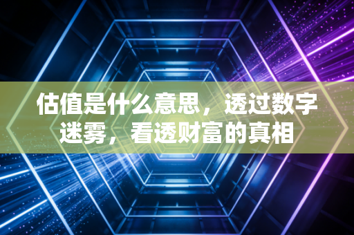 估值是什么意思,透过数字迷雾,看透财富的真相