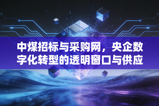 中煤招标与采购网，央企数字化转型的透明窗口与供应链变革的缩影