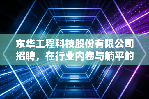 东华工程科技股份有限公司招聘，在行业内卷与躺平的夹缝中，寻找确定性