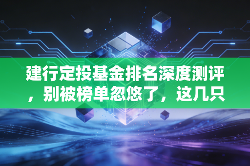 建行定投基金排名深度测评，别被榜单忽悠了，这几只才是真正的时间朋友