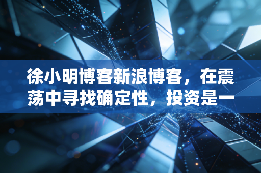 徐小明博客新浪博客，在震荡中寻找确定性，投资是一场孤独的修行