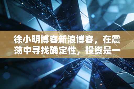 徐小明博客新浪博客，在震荡中寻找确定性，投资是一场孤独的修行