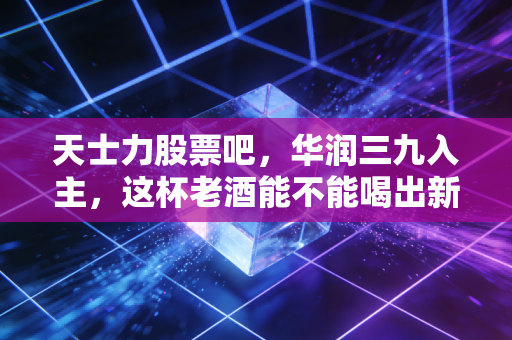 天士力股票吧，华润三九入主，这杯老酒能不能喝出新滋味？
