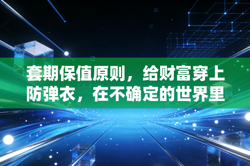 套期保值原则,给财富穿上防弹衣,在不确定的世界里寻找确定的幸福