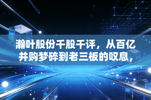 瀚叶股份千股千评，从百亿并购梦碎到老三板的叹息，散户究竟在期待什么？