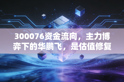 300076资金流向，主力博弈下的华鹏飞，是估值修复还是昙花一现？
