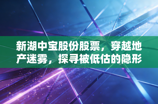 新湖中宝股份股票,穿越地产迷雾,探寻被低估的隐形金矿