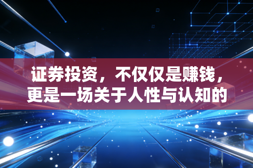 证券投资,不仅仅是赚钱,更是一场关于人性与认知的漫长修行